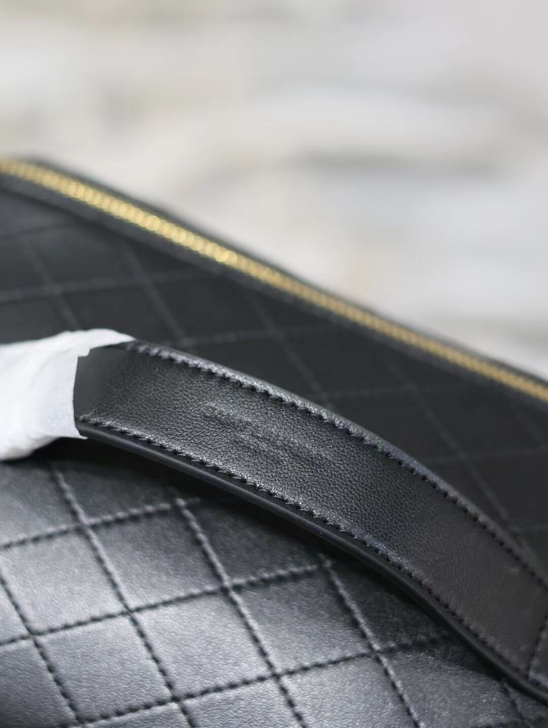 SAINT LAURENT GABY VANITY BAG IN LAMBSKIN Y875317 black SAINT LAURENT GABY VANITY BAG IN LAMBSKIN Y875317 black