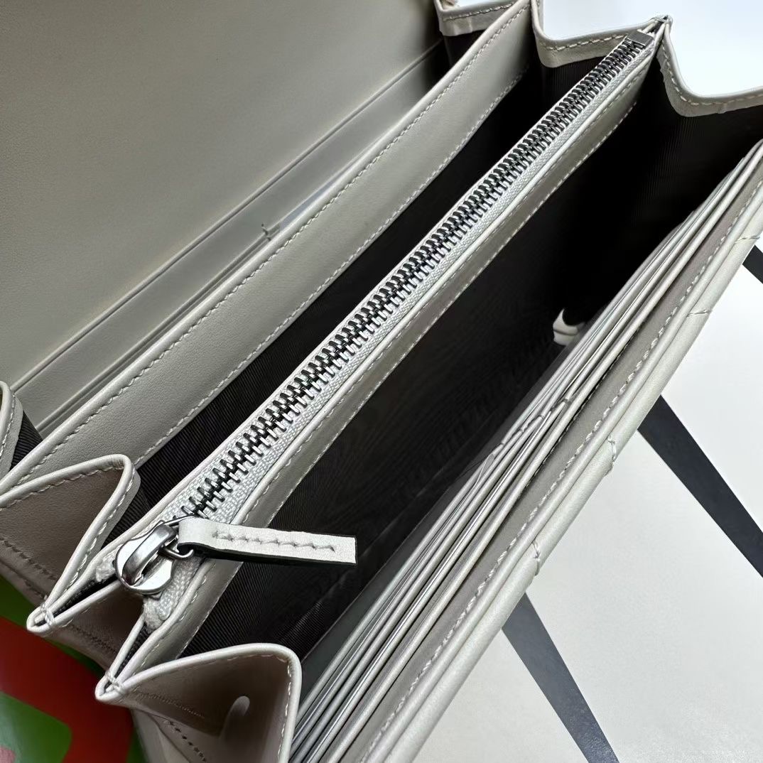 Gucci GG MARMONT SUPER MINI BAG 474575 White