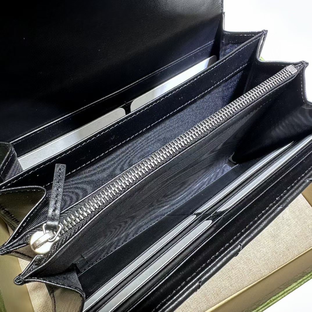 Gucci GG MARMONT SUPER MINI BAG 474575 black Gucci GG MARMONT SUPER MINI BAG 474575 black