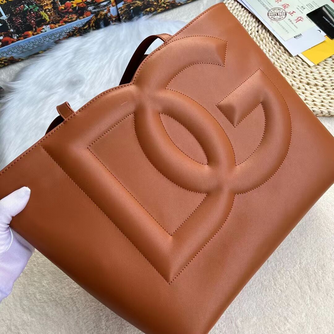 Dolce & Gabbana leather Shoulder Bag G6500 brown Dolce & Gabbana leather Shoulder Bag G6500 brown