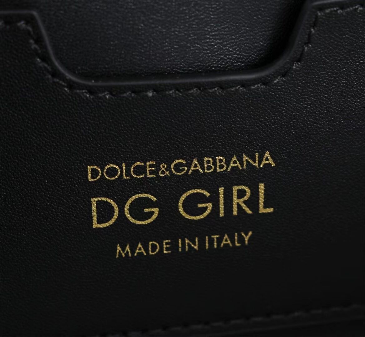 Dolce & Gabbana Patent leather Shoulder Bag G6504 black&brown Dolce & Gabbana Patent leather Shoulder Bag G6504 black&brown