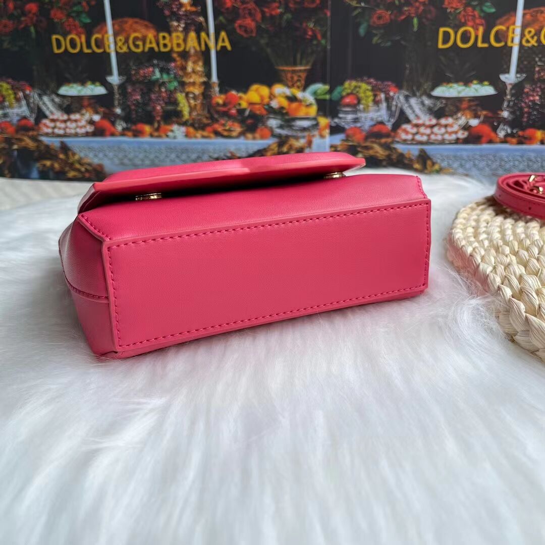 Dolce & Gabbana leather bag G6002 rose Dolce & Gabbana leather bag G6002 rose