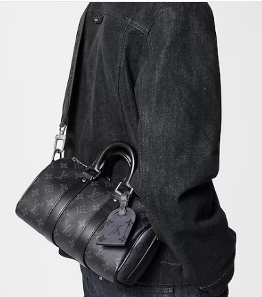 Louis Vuitton Keepall Bandouliere 25 M46271 black Louis Vuitton Keepall Bandouliere 25 M46271 black