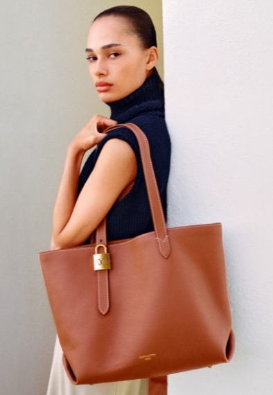 Louis Vuitton NEW Low Key Cabas MM M25341 Cognac Brown Louis Vuitton NEW Low Key Cabas MM M25341 Cognac Brown