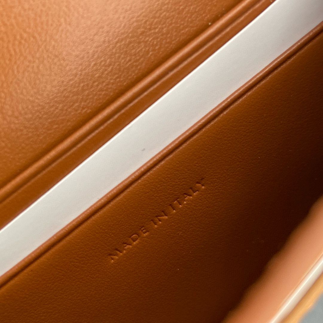 Celine Original Leather Triomphe Card Holder Wallet C583 Brown Celine Original Leather Triomphe Card Holder Wallet C583 Brown