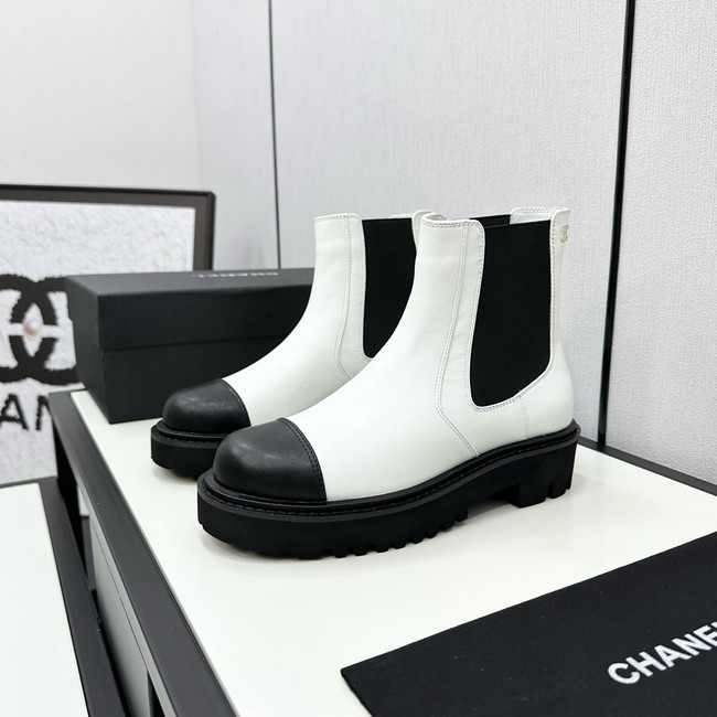 Chanel WOMENS SHORT BOOTS 55245-6