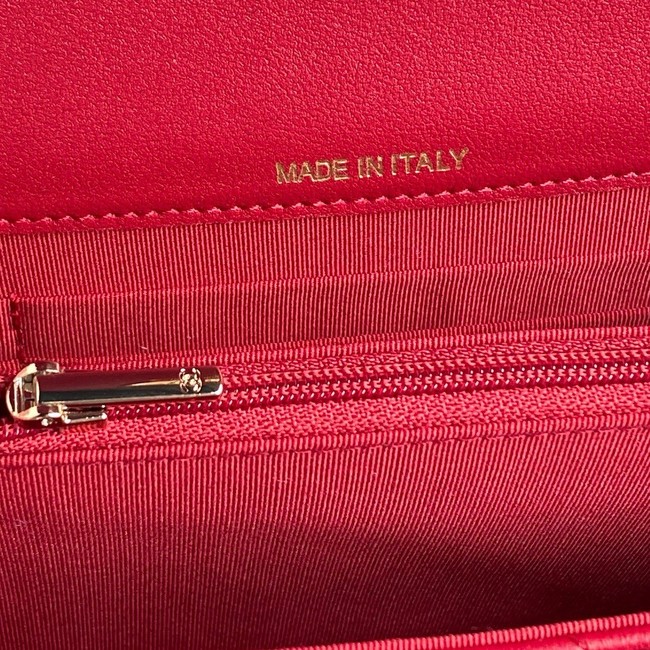 Chanel WALLET ON CHAIN AP4300 red