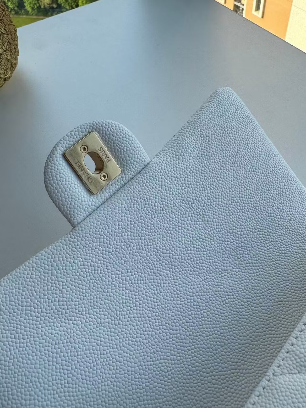 Chanel 23P Original Caviar Leather Mini Flap Bag AS3829 White Chanel 23P Original Caviar Leather Mini Flap Bag AS3829 White
