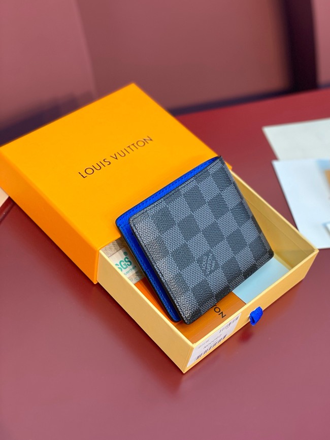 Louis Vuitton Pocket Organizer N00092 Indigo Blue