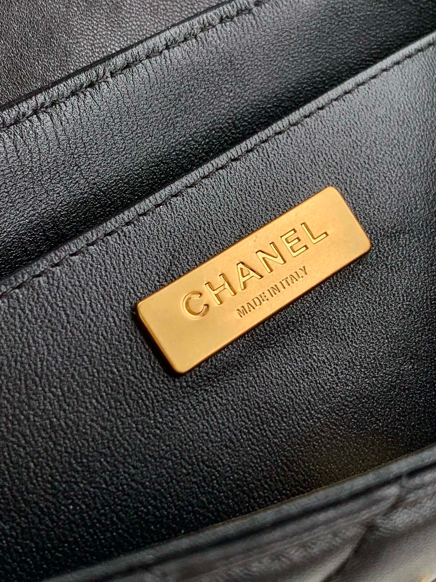 Chanel SMALL FLAP BAG WITH TOP HANDLE AS5355 BLACK