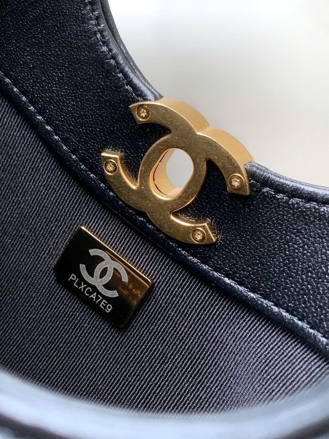 Chanel SUEDE 31 bag AP4133 black