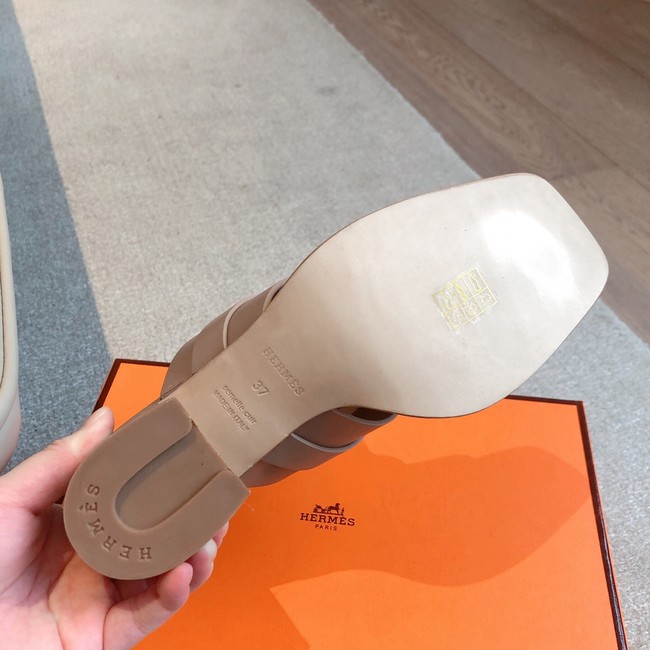 Hermes WOMENS SANDAL Heel 6.5CM 55861-1