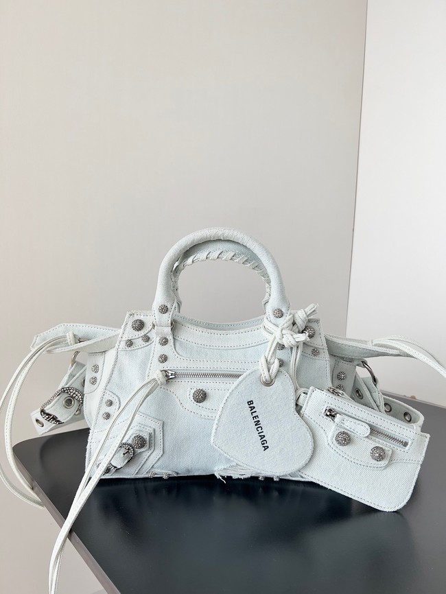 Balenciaga NEO CAGOLE Denim 77534 sky blue