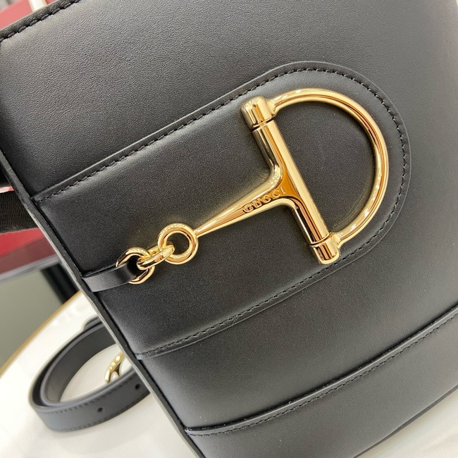 GUCCI 73 MINI BUCKET BAG 833665 Black