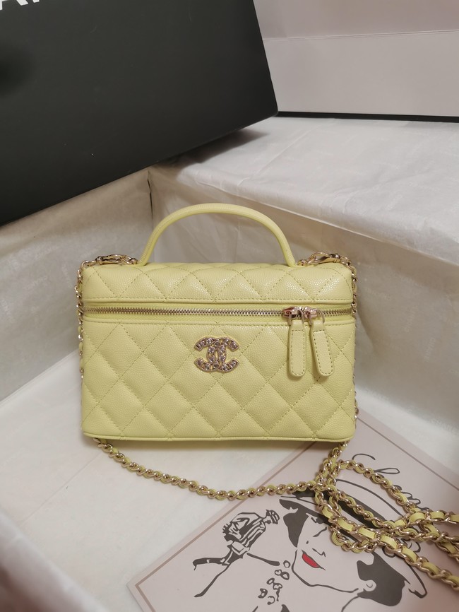 Chanel CLUTCH WITH CHAIN AP4483 yellow
