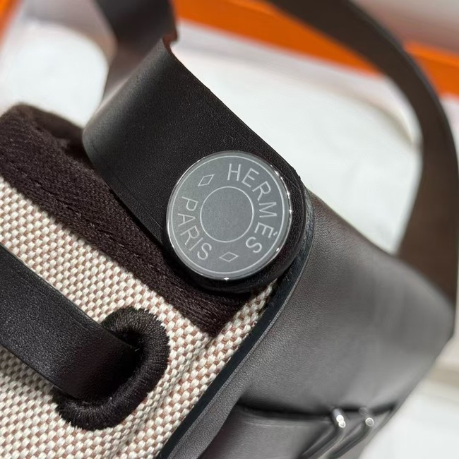 Hermes mini Herbag 20CM Original Canvas Leather & Calfskin 48888-5