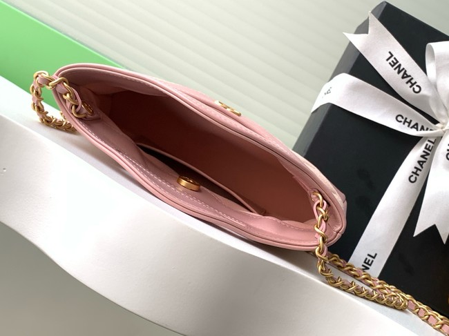 Chanel SUEDE mini 31 bag AP3656 pink