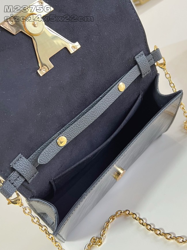 Louis Vuitton Pochette Louise M23756 Black