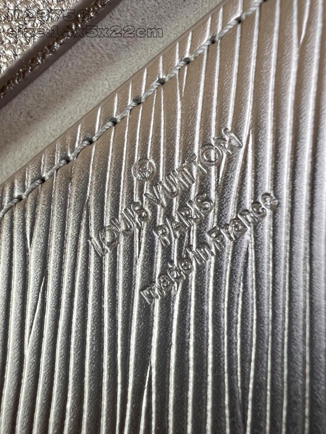 Louis Vuitton Pochette Louise M23756 light gray