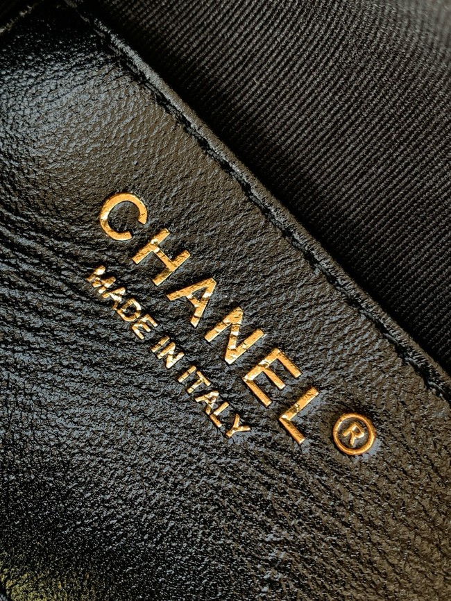 Chanel small HOBO BAG AS5528 black