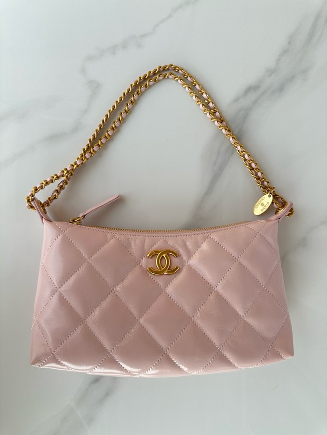 Chanel small HOBO BAG AS5528 pink