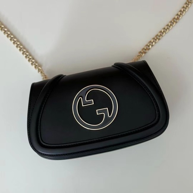 GUCCI BLONDIE SMALL SHOULDER BAG 815711 BLACK