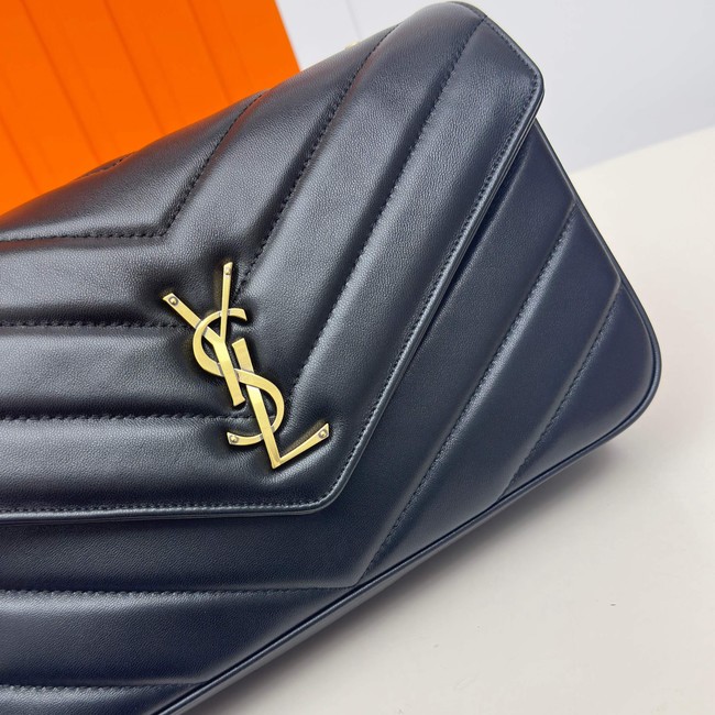 SAINT LAURENT LOULOU MEDIUM IN MATELASSE LAMBSKIN 801439 black