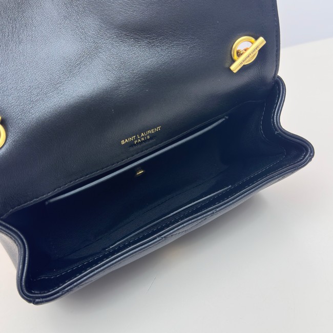 SAINT LAURENT LOULOU MINI IN LAMBSKIN 821749 black