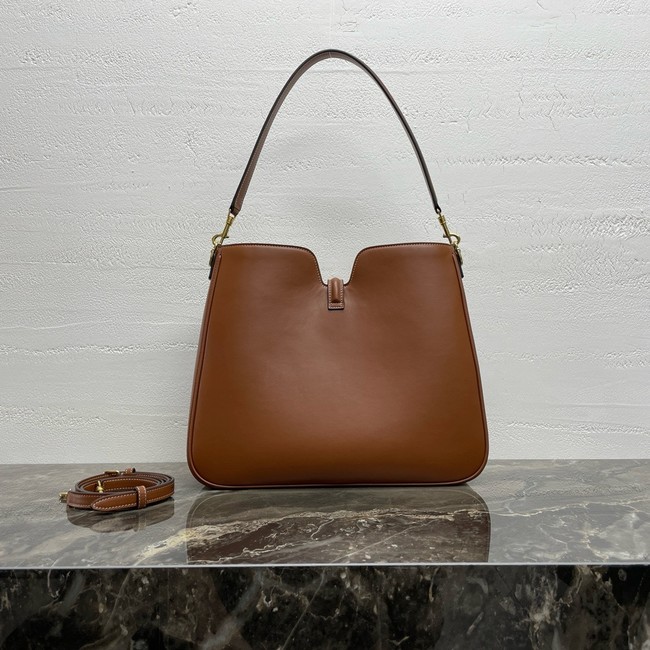 Celine MEDIUM CAMILLE 16 SOFT BAG IN SMOOTH CALFSKIN 119563 TAN