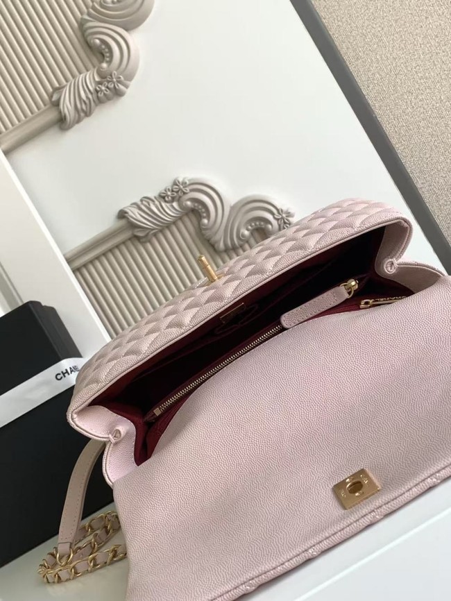 Chanel LARGE FLAP BAG WITH TOP HANDLE 92991-2