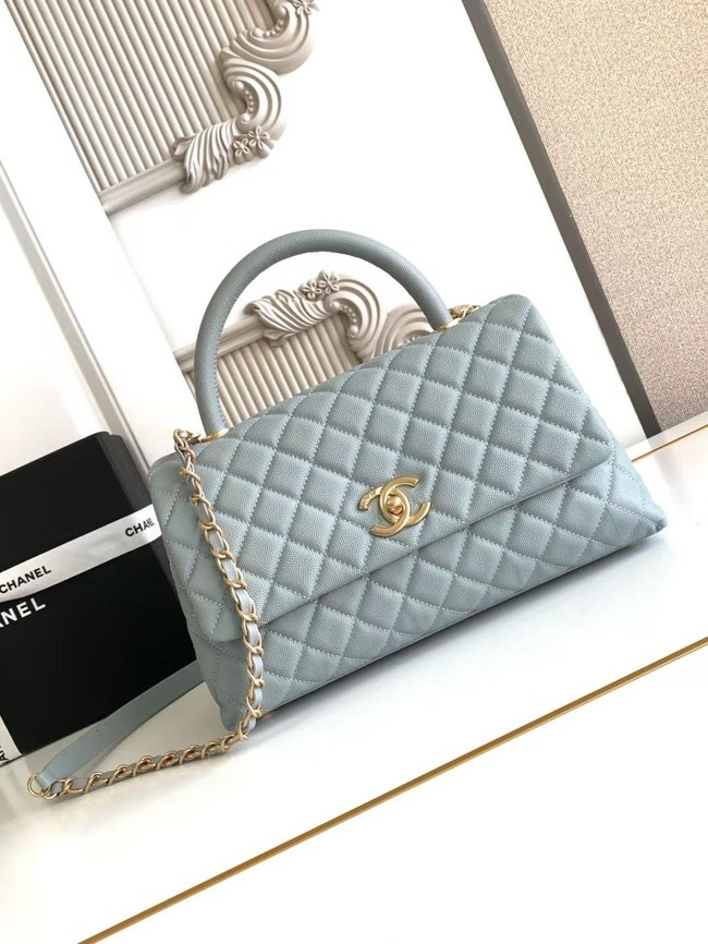 Chanel LARGE FLAP BAG WITH TOP HANDLE 92991-6