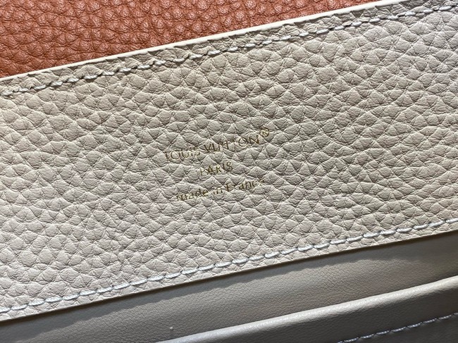 Louis Vuitton Capucines BB M12345 Galet& Tan & Chocolate