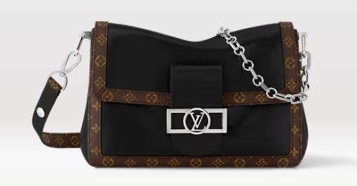 Louis Vuitton Dauphine Soft Vibe MM M13450 BLACK