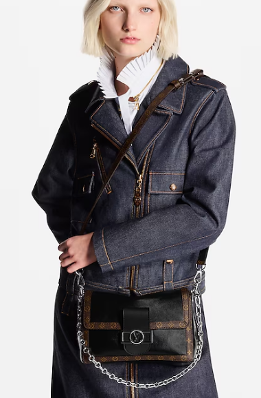 Louis Vuitton Dauphine Soft Vibe MM M13450 BLACK