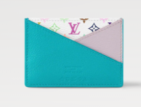 Louis Vuitton LV x TM Criss-Cross Card Holder M14090 Kabira Blue