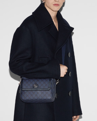 GUCCI OPHIDIA SMALL CROSSBODYBAG 802170 Dark blue