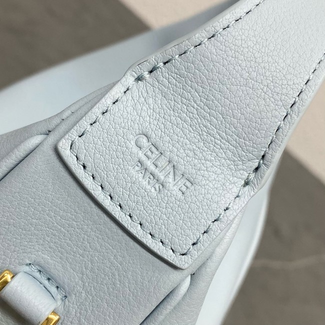 Celine TEEN CELINE LULU IN SUPPLE GRAINED CALFSKIN 120723 ice blue