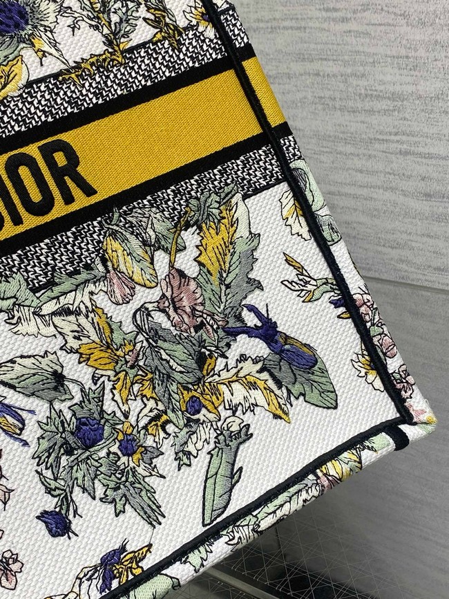 Large Dior Book Tote Embroidery Embroidery M1286ZEDX-3