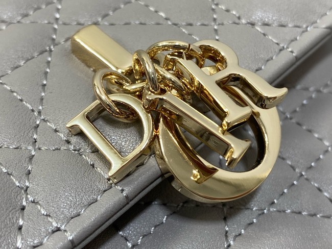 My Dior Mini Bag Cannage Lambskin S0980ONMJ gray