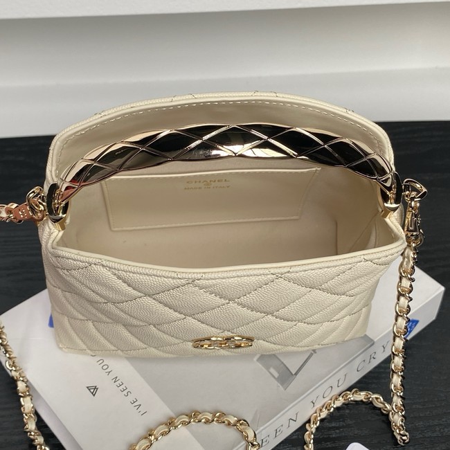 Chanel CLUTCH WITH CHAIN AP4591 light yellow