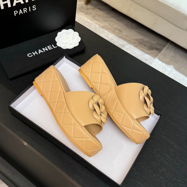 Chanel WOMENS Slippers High heels 7CM 44870-1