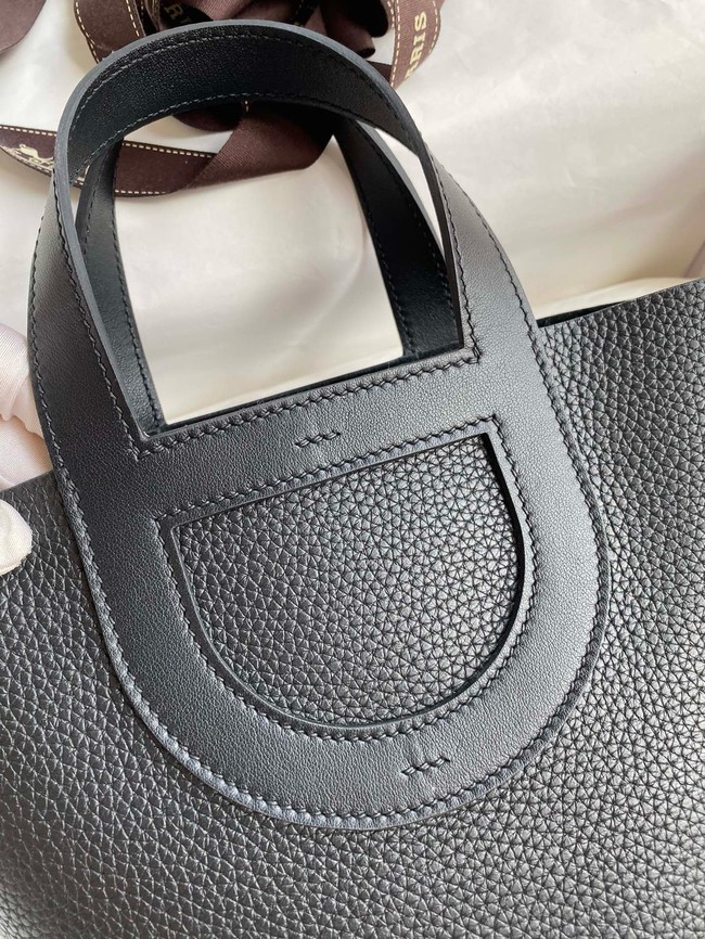 Hermes in the loop Togo Leather Bag H3369-1