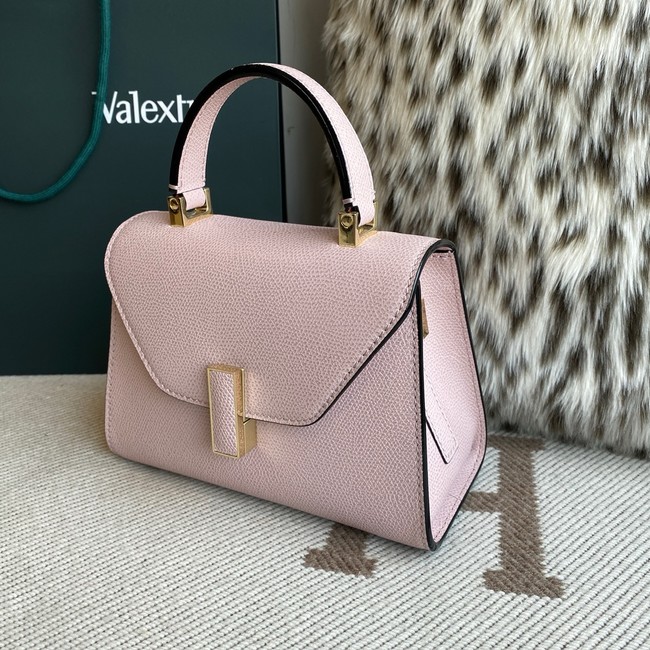 Valextra Iside Top Handle Mini Bag 00359 light pink