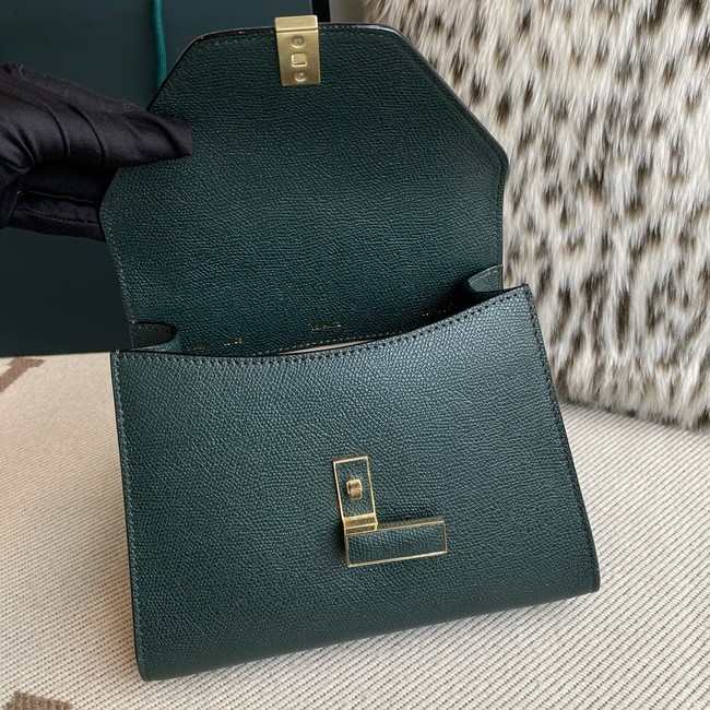 Valextra Iside Top Handle Medium Bag 56028 VALEXTRA GREEN