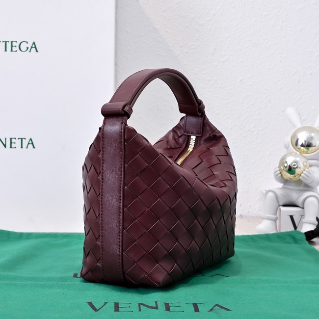 Bottega Veneta Mini Wallace 754443 Wine
