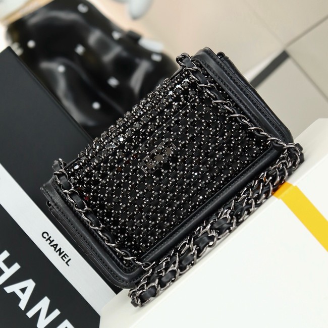 Chanel Mini flap bag AS4961 black