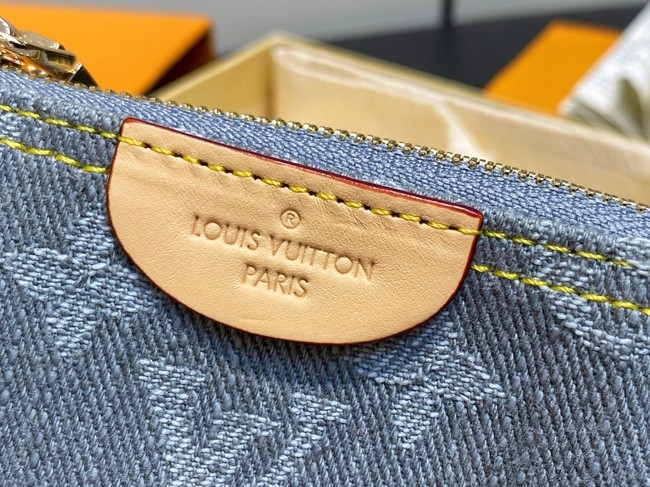 Louis Vuitton Key Pouch M13208 blue