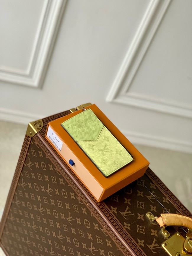 Louis Vuitton Double Card Holder M62170 yellow