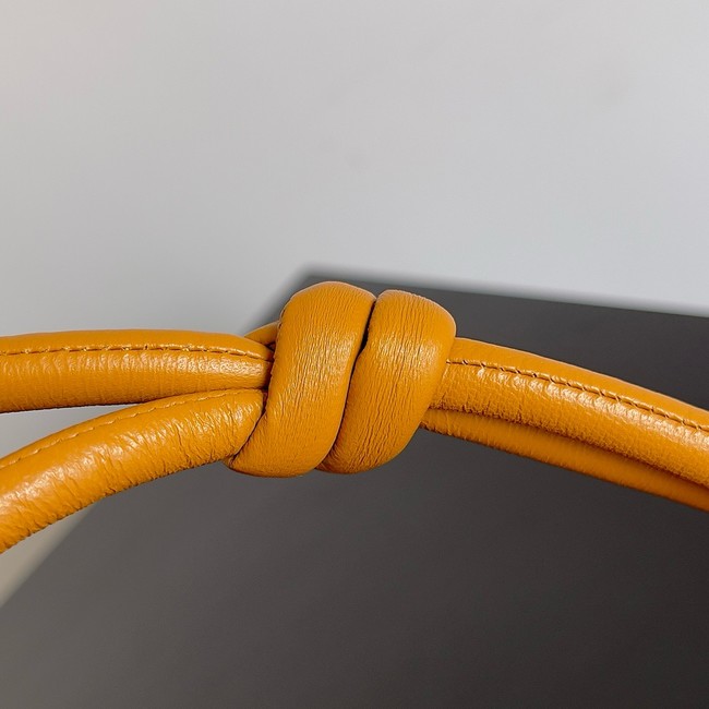 Bottega Veneta Intrecciato Concert Pouch D794258 yellow