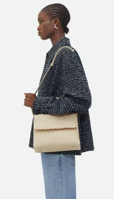 Bottega Veneta Patti Shoulder Bag 776783 String
